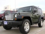 2008 Jeep Green Metallic Jeep Wrangler X 4x4 #6044782