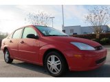 2000 Infra-Red Ford Focus SE Sedan #60696362