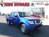 2012 Metallic Blue Nissan Frontier SV Crew Cab 4x4 #60696558