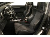 2008 Mitsubishi Lancer Evolution MR Black Interior