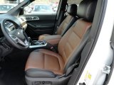 2012 Ford Explorer Limited 4WD Charcoal Black/Pecan Interior