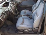 2004 Saturn ION 2 Quad Coupe Grey Interior