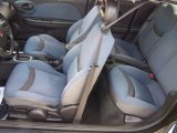 2004 Saturn ION 2 Quad Coupe Grey Interior