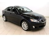 2009 Lexus IS Black Sapphire Pearl