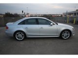Ice Silver Metallic Audi S4 in 2012