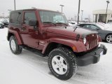2007 Jeep Wrangler Red Rock Crystal Pearl
