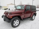 2007 Jeep Wrangler Red Rock Crystal Pearl