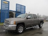 2012 Mocha Steel Metallic Chevrolet Silverado 1500 LT Crew Cab 4x4 #60752835