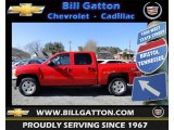 2012 Victory Red Chevrolet Silverado 1500 LT Crew Cab 4x4 #60753357
