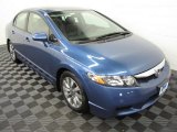 2009 Atomic Blue Metallic Honda Civic EX-L Sedan #60753116