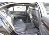 2011 BMW 7 Series ActiveHybrid 750Li Sedan Rear Seat