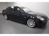 2009 Black Sapphire Metallic BMW 5 Series 550i Sedan #60753099