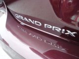 2006 Pontiac Grand Prix GXP Sedan Marks and Logos