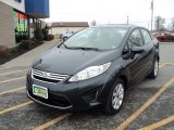 2011 Monterey Grey Metallic Ford Fiesta SE Sedan #60753209