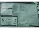 2012 Toyota Tundra Double Cab 4x4 Window Sticker