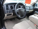 2010 Toyota Tundra Double Cab 4x4 Sand Beige Interior
