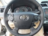 2012 Toyota Camry XLE V6 Steering Wheel