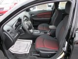 2012 Dodge Avenger SXT Plus Black/Red Interior