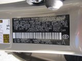2009 Prius Color Code for Driftwood Pearl - Color Code: 4S2