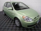 2008 Apple Green Hyundai Accent GS Coupe #60805190