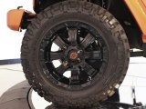 2010 Jeep Wrangler Unlimited Mountain Edition 4x4 Custom Wheels
