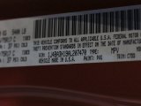 2010 Wrangler Unlimited Color Code for Mango Tango Pearl - Color Code: PVG