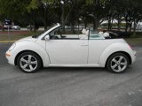 2007 Volkswagen New Beetle Triple White Convertible Exterior