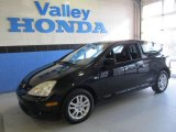 2003 Nighthawk Black Pearl Honda Civic Si Hatchback #60804859