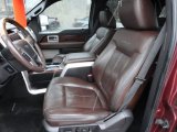 2009 Ford F150 Platinum SuperCrew 4x4 Sienna Brown Leather/Black Interior