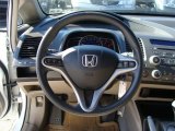 2009 Honda Civic EX Sedan Steering Wheel