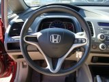 2009 Honda Civic LX Sedan Steering Wheel