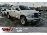 2004 Bright White Dodge Ram 1500 SLT Quad Cab 4x4 #60804818