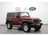 2007 Red Rock Crystal Pearl Jeep Wrangler X 4x4 #60805370