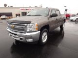 2012 Mocha Steel Metallic Chevrolet Silverado 1500 LT Crew Cab 4x4 #60839535