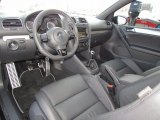 2012 Volkswagen Golf R 2 Door 4Motion R Titan Black Leather Interior