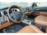 2012 Toyota Tundra Platinum CrewMax 4x4 Red Rock Interior