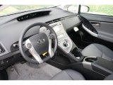 2012 Toyota Prius 3rd Gen Four Hybrid Dark Gray Interior