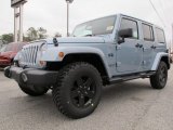 2012 Jeep Wrangler Unlimited Sahara Arctic Edition 4x4 Front 3/4 View