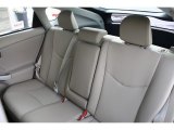 2012 Toyota Prius 3rd Gen Four Hybrid Rear Seat