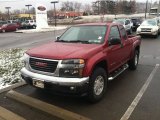 2005 Cherry Red Metallic GMC Canyon SLE Extended Cab 4x4 #60839075