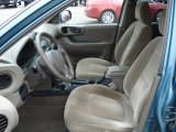 2002 Hyundai Santa Fe LX Beige Interior