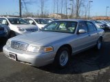 Silver Frost Metallic Ford Crown Victoria in 2001