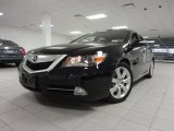 2009 Crystal Black Pearl Acura RL 3.7 AWD Sedan #60839724