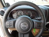 2012 Jeep Wrangler Rubicon 4X4 Steering Wheel