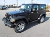 2012 Black Jeep Wrangler Sport S 4x4 #60805289