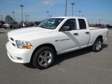 2012 Bright White Dodge Ram 1500 Express Quad Cab 4x4 #60805284