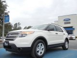 2012 White Suede Ford Explorer FWD #60839308