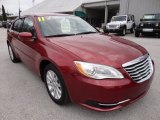 Deep Cherry Red Crystal Pearl Chrysler 200 in 2011