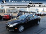 2012 Ebony Black Mazda MAZDA6 i Sport Sedan #60839285