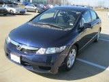 2009 Royal Blue Pearl Honda Civic LX-S Sedan #60805249